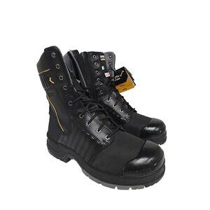 DAKOTA Men's 8112 8'' Quad Steel Toe Internal Metguard Work Boots 12M